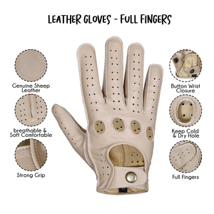 Gants de conduite en gros à faible MOQ, marque privée, prix de gros, qualité supérieure, gants de conduite personnalisés pour un usage quotidien, 2025 - Product Image 5