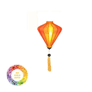 โคมไฟผ้าไหมเวียดนามขายดีโคมไฟแฮนด์เมด100% สินค้าสุดฮอตสำหรับเทศกาลไหว้ฤดูใบไม้ร่วงตามจันทรคติปีใหม่ - Product Image 1