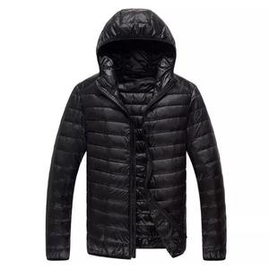 Vente en gros personnalisé OEM imprimé grande taille hommes doudoune hiver respirant vestes bulle avec fermeture à glissière logo personnalisé - Product Image 1