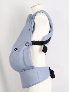 Luce blu ergonomica <span class=keywords><strong>marsupio</strong></span> portatile traspirante morbido per neonati moderno cotone leggero nuovo bambino - Product Image 6