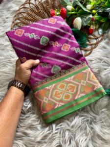 Saree indio para mujer con adornos elegantes Ideal para celebraciones culturales y reuniones formales a precios de exportación - Product Image 5