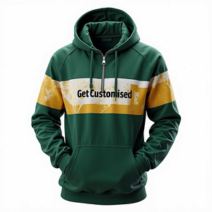 Sudaderas Personalizadas Sublimadas para Hombre, Estilo Holgado, Mezcla de Algodón, Ropa Urbana, Duradera, Informal, Cálida - Product Image 4