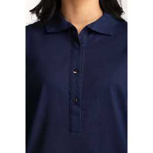 Blusa Casual Tejida con Patrón Sólido y Tinte Liso WM-CS-SS24-022 - Product Image 1