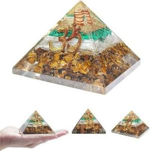 Best Quality Appetite <b>Crystal</b> Orgone Pyramid <b>for</b> Energy Healing or Meditation and Chakra Balancing Available at Affordable Price - Product Image 5