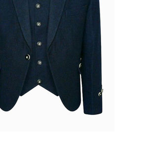 Veste et gilet Prince Charlie pour homme, nouvelle collection, veste Prince Charlie écossaise personnalisée pour homme - Product Image 5