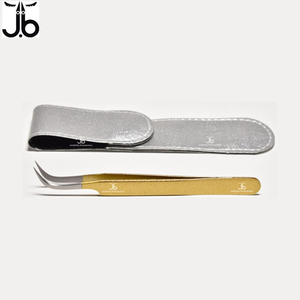 Pince à épiler à extension de précision étui magnétique pince à épiler couleur or prix compétitifs pince à cils - Product Image 4