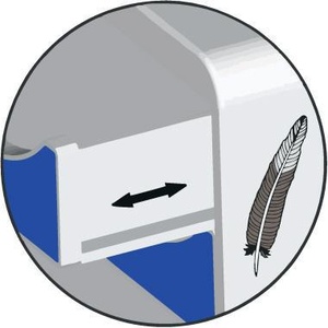 Standing Type <b>Plastic</b> Office Organizer with <b>Storage</b> <b>Drawers</b> for Desk <b>Storage</b> Injection Technics - Product Image 3