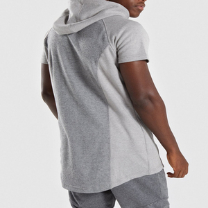 Impresión personalizada bordado polar en blanco de gran tamaño más tamaño hombres sudaderas con capucha de alta calidad logotipo personalizado 400G 100% algodón de peso pesado - Product Image 3