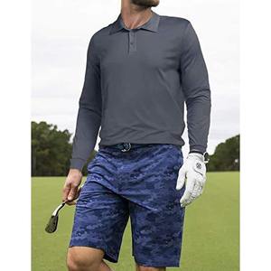 Diseño personalizado de alta calidad, impresión por sublimación, poliéster Spandex, cuello de manga corta de secado rápido, polos de golf para hombres - Product Image 6