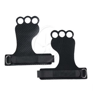 Pullups Workout Palm Protector Gym Grip pads Poignées de gymnastique en carbone en gros pour l'haltérophilie vendeur en gros - Product Image 1