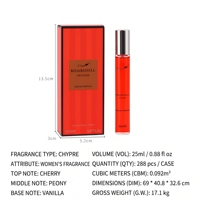 Parfum en spray de poche longue durée 25 ml, marque privée, OEM ODM, haute qualité, parfum floral moderne, emballage personnalisé pour femmes, Chine