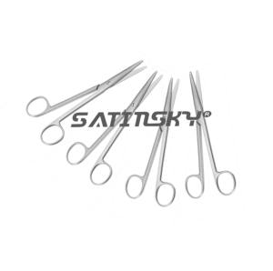 Tijeras de disección GORNEY 12,5 CM Instrumentos de microcirugía Acero inoxidable Fabricado con AISI 420 de fuente confiable - Product Image 6