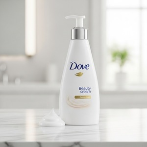 Loción corporal Dove Intensive Care con vitamina E y aceites naturales para una reposición profunda de la piel y una apariencia saludable - Product Image 3