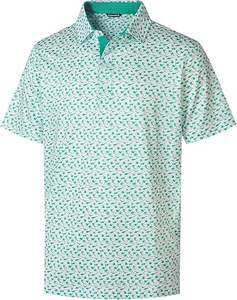 Polo con Cierre de Sublimación de Poliéster 100% de Buena Calidad - Product Image 1