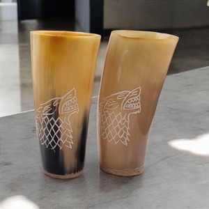 Drinking Horn Glass <b>Cup</b> <b>Viking</b> Eco-Friendly High Quality - Product Image 1