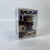 Transparent anti-poussière acrylique Funkos Pop en boîte couvercle coulissant étui collecteur boîte de rangement protecteur pour affichage uniquement
