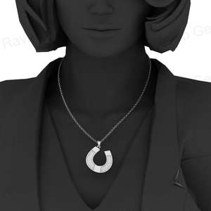 Composants de bijoux en argent 925 plaqué or 14 carats, pendentif en forme de fer à cheval avec sertissage à bélière, résine, lait maternel, cendres - Product Image 4