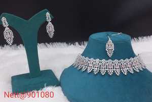 Premium AD Collection pour femmes Top collier et boucles d'oreilles de grossiste indien pendentifs et breloques de mode pour les commandes en gros - Product Image 2