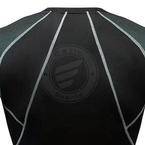Por encargo MMA Rash Guard Nuevo diseño MMA Rash Guard Spandex Poliéster MMA Rash Guard - Product Image 6