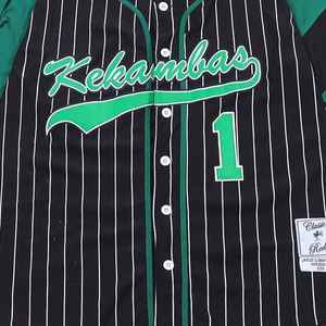 Maillot de baseball OEM avec logo personnalisé, vêtements de sport, vente en gros - Product Image 5