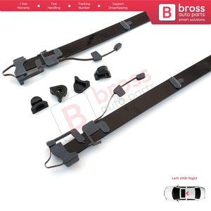 Juego de reparación de guías deslizantes de cristal para techo corredizo panorámico BSR590 para CLA GLA Clase A180, longitud 62.5 cm - Product Image 2