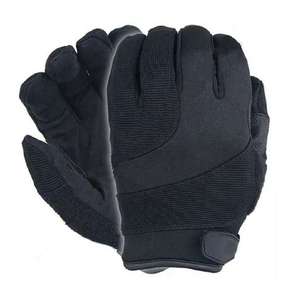 Guantes para exteriores con palmas Keevlaar (negro) Guantes tácticos a prueba de cortes Guantes resistentes a agujas - Product Image 4