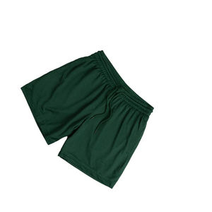 Pantalones cortos de verano de algodón verde para hombre, cómodos pantalones cortos de cintura elástica, transpirables y ligeros, diseño de malla, estilo informal, venta en línea - Product Image 1