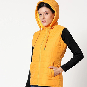 Custom 2024 OEM ODM Chaqueta de plumón de manga abullonada para mujer Chaqueta impermeable a prueba de viento de vuelo corto - Product Image 3