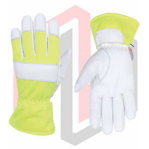 Guantes de Trabajo de Seguridad de Neopreno de Alta Visibilidad Antiestáticos con Banda Reflectante, Transpirables y Resistentes a Desgarros - Product Image 6