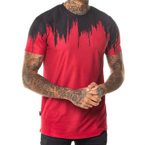 Camiseta de algodón orgánico 100% al por mayor con estampado personalizado de estilo informal para hombres y mujeres, diseño holgado en blanco con estampado de animales y logotipo frontal - Product Image 2