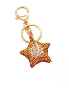 พวงกุญแจสตรอเบอรี่ลูกปัดถักมือน่ารักสำหรับเด็กผู้ชายและเด็กผู้หญิงดีไซน์ใหม่ล่าสุด - Product Image 3