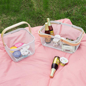 Bol de corbeille de fruits en fil métallique décoratif élégant pour comptoir de cuisine organisateur de stockage de table à manger utilisation élégante d'affichage à la maison - Product Image 2