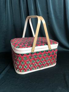 Contenedor de bambú de alta calidad Cesta de bambú natural Cesta decorativa Accesorios y artesanía de moda en Vietnam - Product Image 4