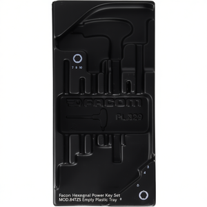 Juego de llaves hexagonales Facom MOD.84TZS con bandeja de plástico vacía - Product Image 2