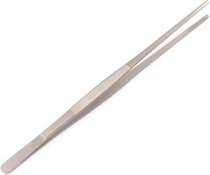 Kit d'outils d'aquarium en acier inoxydable écologique de 4 pièces, ensemble d'outils multifonctionnels pour aquarium de plantes à poissons avec pince à épiler, ciseaux et spatule - Product Image 5