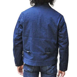 2024 OEM Wholesale <b>Men's</b> Breathable New Fashion Canvas Worker Jacket Best Embroidery with Letter Pattern for Spring Season - Product Image 4