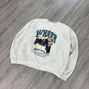 T-shirts pour hommes à manches longues surdimensionnés, t-shirt unisexe, production OEM/ODM, pull imprimé - Product Image 1