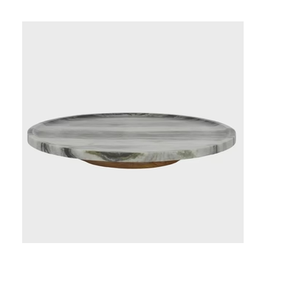 Marbre de luxe paresseux Susan rond produit de vente chaude marbre paresseux Susan hôtel/maison cuisine accessoires - Product Image 3