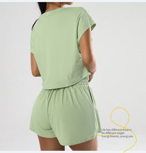 Señoras de talla grande otoño ropa activa nuevas señoras Yoga Track pantalones Joggers gimnasio conjunto Top Leggings pantalones mujeres Yoga Jogging - Product Image 4