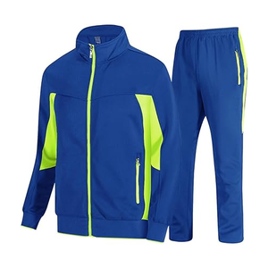 Traje de chándal ajustado personalizable para hombre Conjuntos informales transpirables y de secado rápido en tallas grandes Diseñe su propio logotipo - Product Image 1