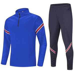 Conjuntos Deportivos para Hombre 2025, Traje de Entrenamiento para Gimnasio, Uniformes de Ciclismo y Fútbol, Chaquetas de Fútbol, Conjuntos Deportivos Transpirables con Cierre para Correr, Estilo Casual y Sólido - Product Image 4