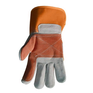 Industria protectora de manos Guantes de seguridad para el trabajo de construcción anticorte Guantes DE TRABAJO resistentes al corte de cuero de vaca - Product Image 4