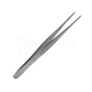 Pinces à pansements 4 12 pouces en acier inoxydable dentelé, instrument chirurgical pour les applications de pansement et de tissus - Product Image 2