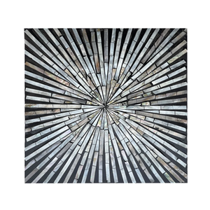 Mid-century Handmade Pyramide Nacre Incrustation Table d'appoint carrée Meubles de salon au prix de gros du Vietnam - Product Image 3