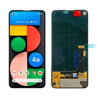 Écran tactile LCD d'origine Google Pixel 4a 5G/Pixel 6 avec cadre, assemblage de haute qualité, testé à 100 %, remplacement, garantie 1 an