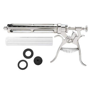 Jeringa veterinaria directa de fábrica Diseño multicolor de acero inoxidable Premium para inyecciones de ganado y caballos Best Seller - Product Image 5