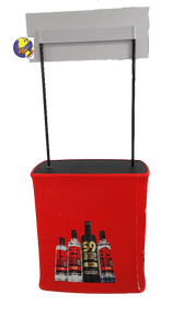 प्रदर्शनी के लिए उन्नयन और मेलों के लिए उच्च ऊंचाई काउंटर टेबल टेबल - Product Image 3