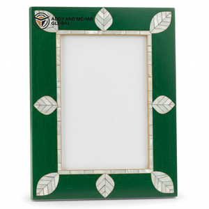 Natural Mother of Pearl Shell <b>Photo</b> <b>Frame</b> Premium MOP Inlay <b>Frame</b> for Wedding, Home & <b>Gift</b> Use - Product Image 1