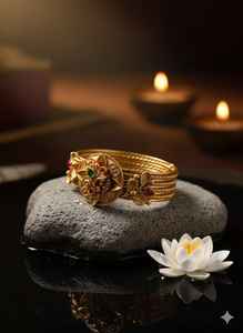 Rajwadi polaco antiguo Kada pulsera india tradicional hecha a mano joyería étnica para mujeres accesorios reales Vintage - Product Image 4