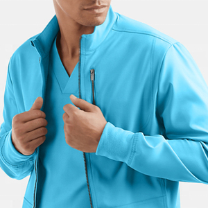 Blouse de travail pour hommes, coupe-vent légère en coton/polyester, détection des aiguilles, usage hospitalier, qualité supérieure, vente chaude - Product Image 6